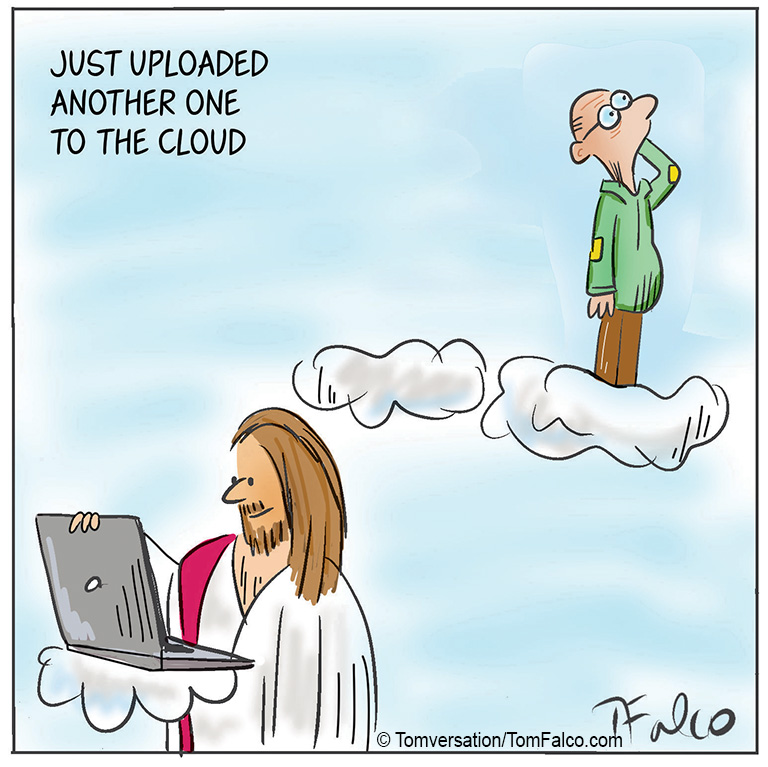 Uploaded to the cloud – Tomversation